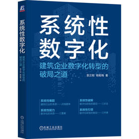 官网 系统性数字化 建筑企业数字化转型的破局之道 袁正刚 杨懿梅 建筑行业工业企业数字化转型企业经营管理学书籍