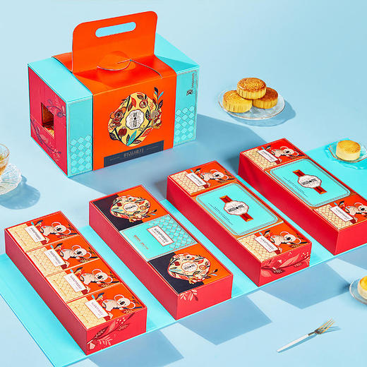 【鲜品屋】-鲜品臻月月饼礼盒1.23kg 商品图2
