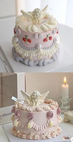 【臻品系列】加高胚三层夹心【复古天使】二选一