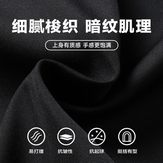 【新款DLC】大依优型大码男装翻领夹克爸爸装加肥加大经典商务休闲外套上衣男士胖子 商品图1