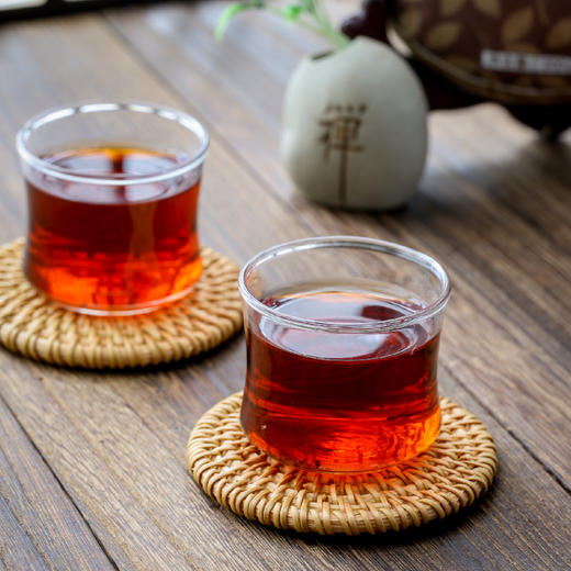 2019年木香古树小筐发酵普洱茶茶叶熟茶200g/饼干净纯正精选绿色 商品图2