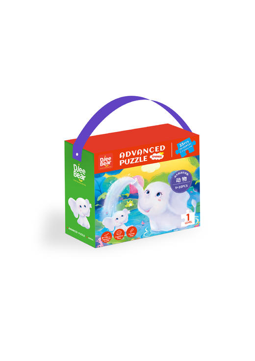 迪杰熊进阶拼图-动物   PT701 商品图0