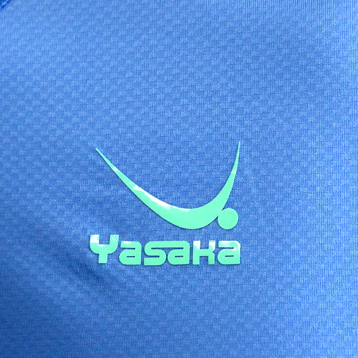 亚萨卡Yasaka SJ-T-09 乒乓球服 运动T恤 运动上衣 运动短袖 蓝色 商品图2