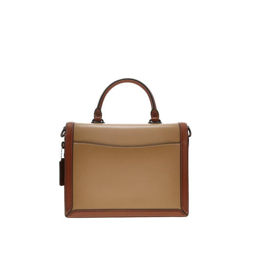 COACH 专柜款女士皮质单肩手提包 商品图3