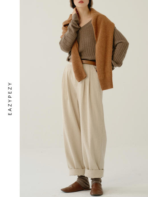 EAZYPEZY 2023AW 摩登时代羊毛西装裤 商品图1