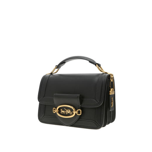 COACH 专柜款女士皮质单肩斜挎手提包 商品图1