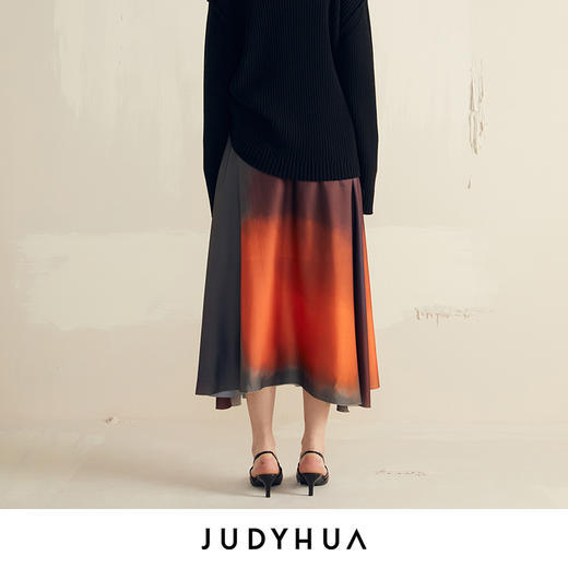 JUDYHUA 几何晕染半裙 商品图2