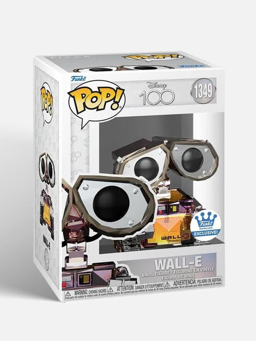 Funko POP! Wall-E 动画迪士尼100周年纪念瓦力限定款手办摆件 70480 商品图3