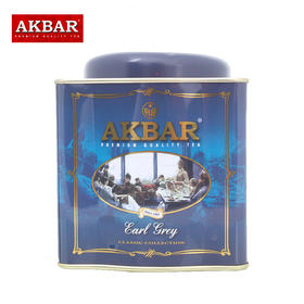 阿卡巴经典伯爵红茶（调味茶）250g/020244 口感清香精致罐装探亲送礼