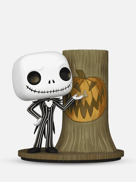 Funko POP Deluxe 动画迪士尼圣诞夜惊魂30周年骷髅杰克与万圣节城门公仔手办摆件 72311 商品图3
