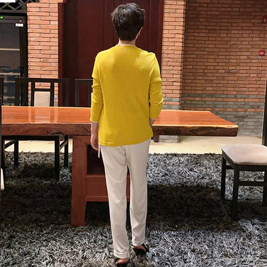 SAINT L’UCK/圣媛女装新款秋季V领针织衫SA320M03 商品图2