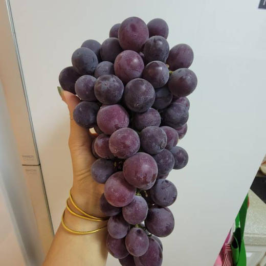 北京本土农场有机种植，甬优一号葡萄，串型好，糖度23℃齁甜齁甜的，香甜无比！3斤/箱 商品图1