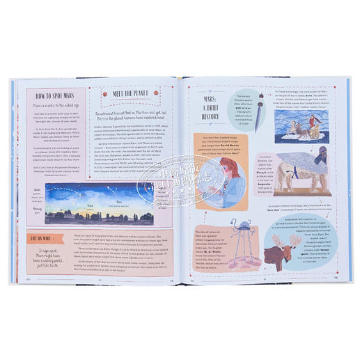 【中商原版】Sara Boccaccini Meadows：Glow 银河之光 英文原版 进口图书 儿童科普绘本 知识百科图书 天文学百科 航空航天 商品图6