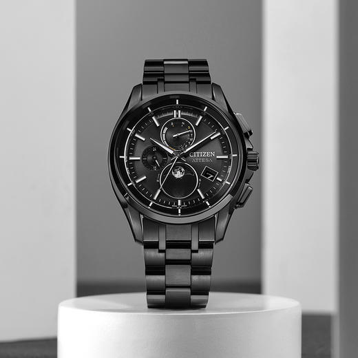 西铁城/CITIZEN光动能电波对时月相舒博™钛覆BY1006-62E 商品图5