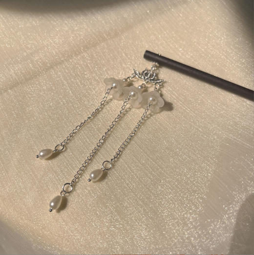 宫灯发光发簪古风步摇风铃簪子古典后脑勺灯笼盘发发钗高级感发饰 商品图12