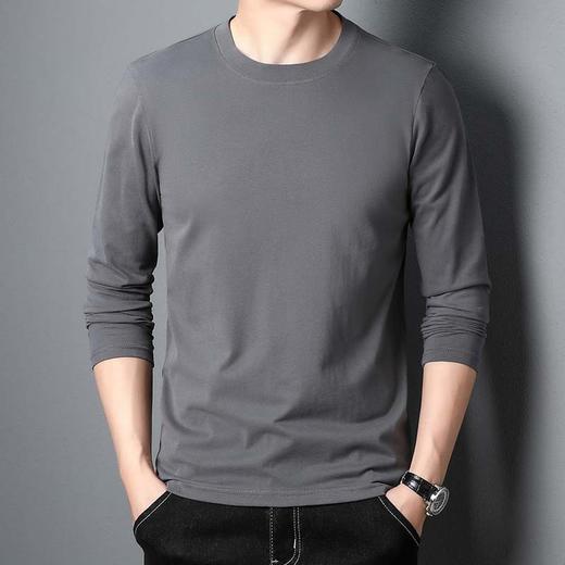 【重磅长袖卫衣T恤】宽松舒适，质地柔软，适合秋季穿着。百搭的设计，让你随意搭配。圆领设计，时尚简约 商品图2