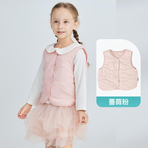 ibaby×outlast太空科技恒温防水宇航绒轻薄儿童马甲 婴幼儿棉背心秋冬外出内搭 商品图5