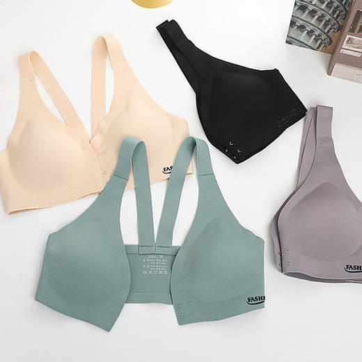 【两件89.9元】冰丝前开扣美背外扩型内衣 商品图5
