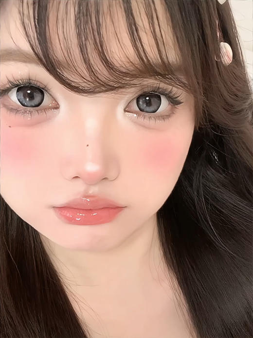 leenscolor 美瞳年抛 黑珍珠 直径14.5mm着色14.0mm 商品图5