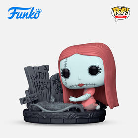 Funko POP! Deluxe 动画迪士尼圣诞夜惊魂30周年莎莉与墓碑手办摆件 72315