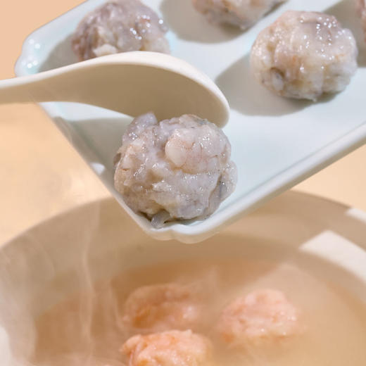 🈚️鱼糜 🈚️肥膘 🈚️香精 🈚️防腐剂 🈚️色素的虾滑，好吃又安心 商品图1