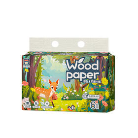 小牛同学原生木浆面巾纸6包/提