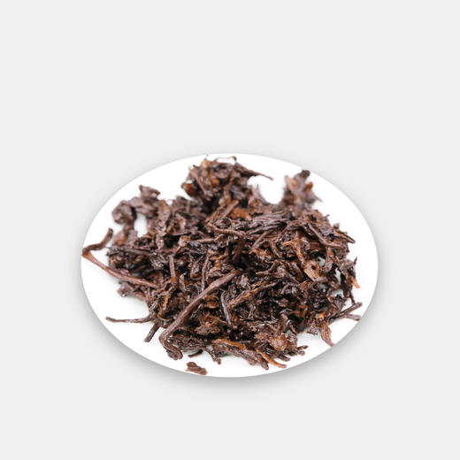 2015年荷香布朗山熟茶普洱茶大叶种茶叶200g/饼醇厚柔和 商品图2