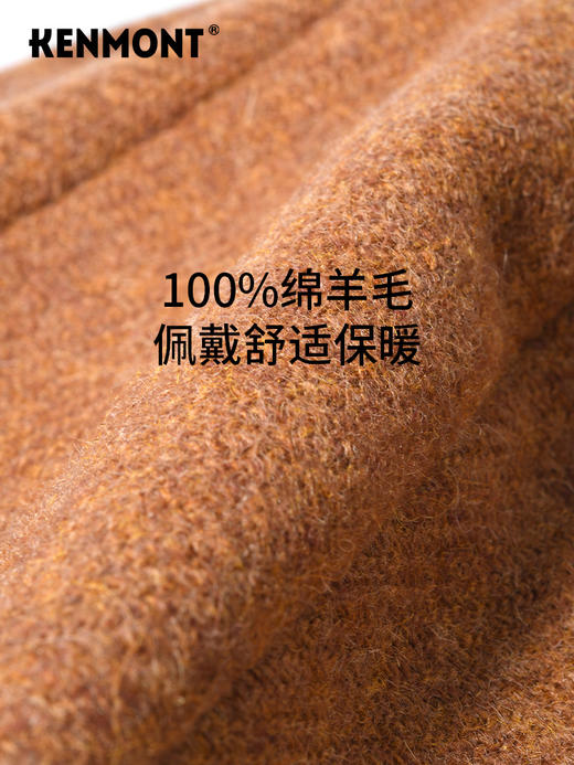 卡蒙高品质纯羊毛鸭舌贝雷帽女显脸小小香风英伦毛呢八角画家帽新 商品图7