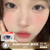 BUNNYSHINY / 雾月亮 / 2片入 / 年抛 / 14.0mm /  微小扩瞳微高光透亮水光紫色 商品缩略图0