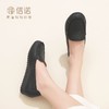 信诺超软羊皮女鞋2023新款秋季百搭豆豆鞋中老年妈妈真皮软底单鞋23Q2502-27 商品缩略图6