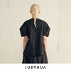 JUDYHUA 纸质涂层肌理⽴体袖上⾐ 商品缩略图2
