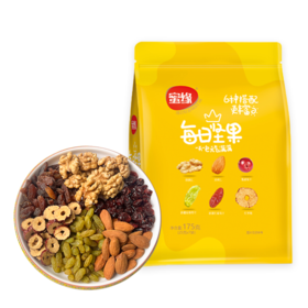 （TBS）蜜缘每日坚果独立包装175g/袋*1