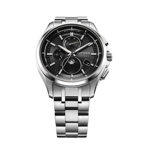 西铁城/CITIZEN光动能电波对时月相舒博™钛BY1001-66E 商品图3