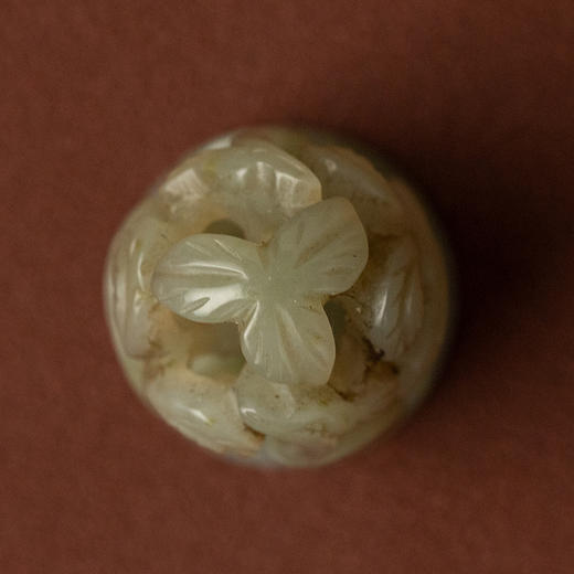 清 玉雕仙鹤炉鼎 商品图1