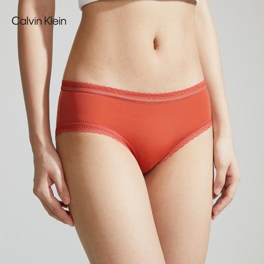 【海南专供价】CKU新款女士性感蕾丝拼接防夹臀半包臀三角内裤QD3767 商品图2
