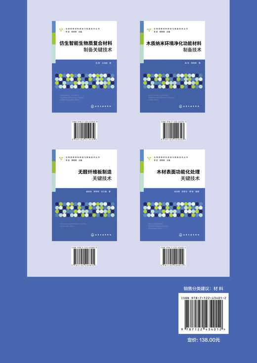 生物质新材料研发与制备技术丛书--新型生物质基弹性材料制备关键技术 商品图1