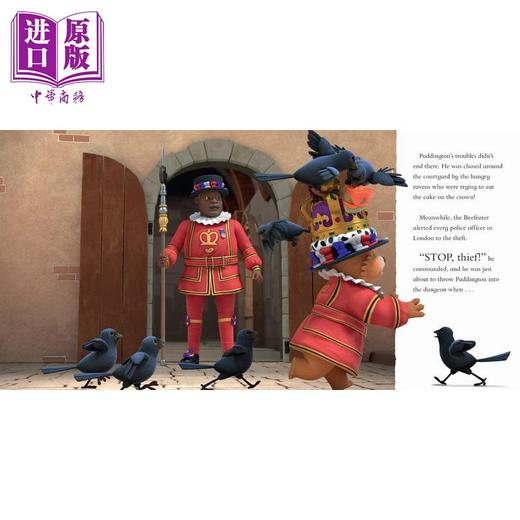 【中商原版】帕丁顿熊历险记 皇冠宝石The Adventures of Paddington The Crown Jewels Caper英文原版 儿童绘本 动物故事书 商品图4
