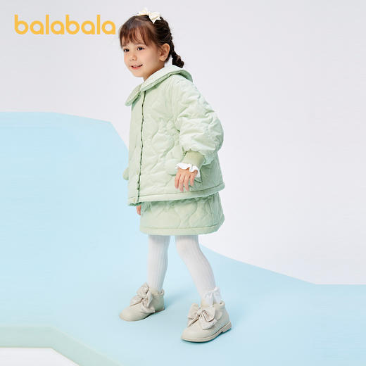 巴拉巴拉童装女童套装儿童秋冬新款宝宝小童两件套洋气甜美潮 商品图2