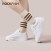 Rockfish 英国772松糕厚底板鞋不怕湿增高小白鞋运动休闲鞋 商品缩略图3