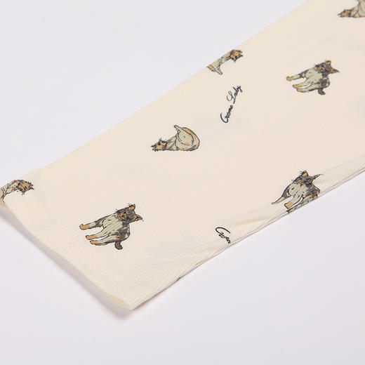 都市丽人好睡好眠女士睡衣针织罗纹棉质薄款长袖长裤类家居服套装LH32K2 商品图5