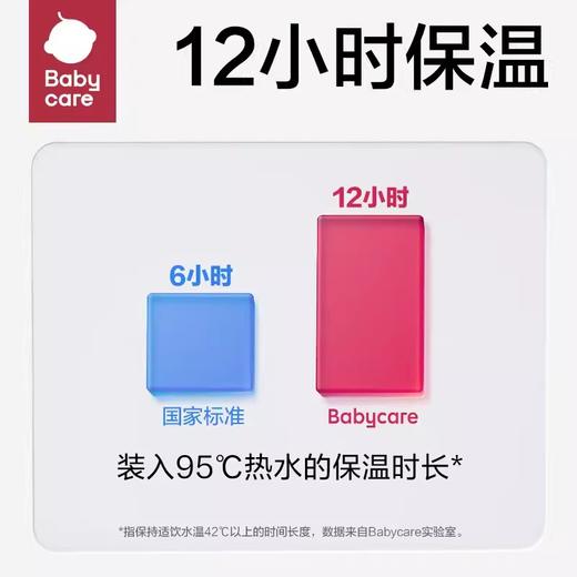 babycare恐龙儿童保温杯婴儿宝宝水杯吸管杯学饮杯外出水壶幼儿园BBC-08760/08784/08807/08777/08791/08814 商品图5