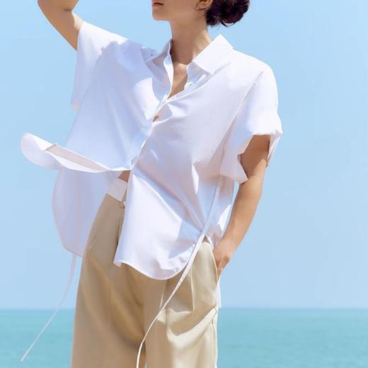 裁缝学苑AQ198 衬衫纸样女装新款卷边短袖可收腰衬衣服装打板裁剪 商品图2