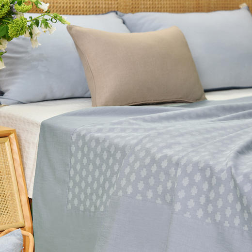 瑞士十字多功能盖毯毛巾被夏凉空调盖毯 商品图2