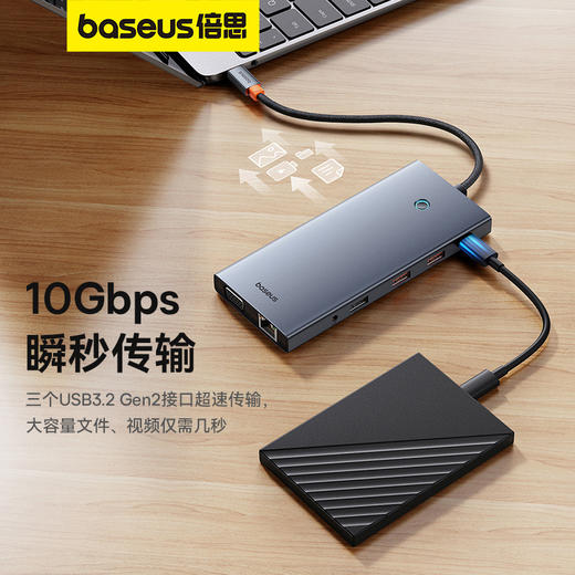 倍思 众享系列 十三合一 HUB扩展坞 商品图2