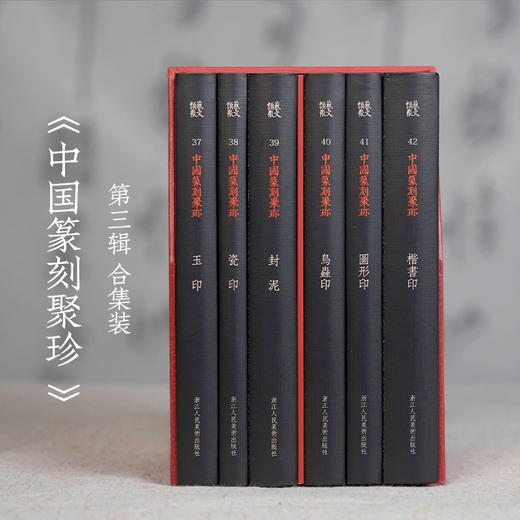 中国篆刻聚珍(第3辑专题印共6册)(精)瓷印/封泥/楷书印/鸟虫印/图形印/玉印 商品图2