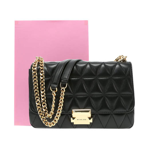 Michael Kors 专柜款 SLOAN大号女士羊皮革奈儿风单肩斜挎包 商品图6