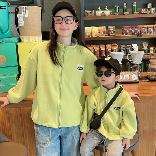 【A类外套】儿童外套双面奥粒绒秋冬装中大童男女童保暖亲子外套 商品图8