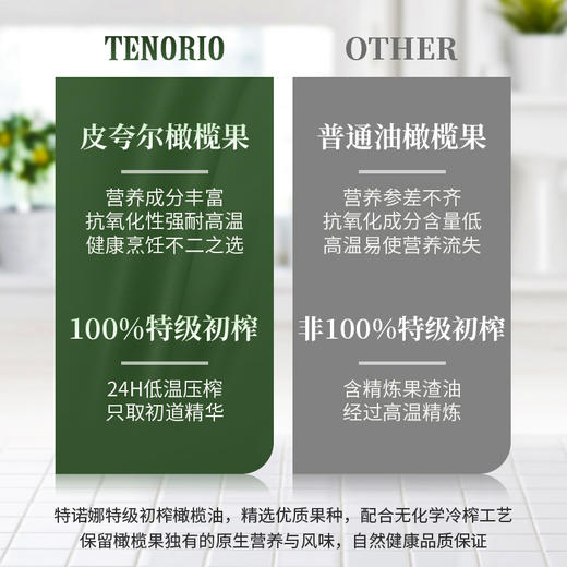 特诺娜特级初榨橄榄油（白金标）500ML 商品图1