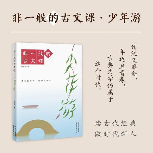 非一般的古文课（梦华录+归去来+少年游 3册装）蔡朝阳 著 读古代经典 做时代新人 中小学适用（扫码免费获取阿老师音频课 随机赠送明信片） 商品图5