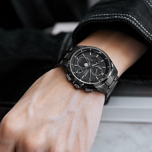 西铁城/CITIZEN光动能电波对时月相舒博™钛覆BY1006-62E 商品图9